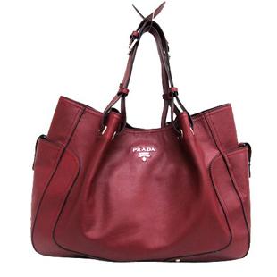 プラダ   トートバッグ ショルダーバッグ レッド BR3573-4