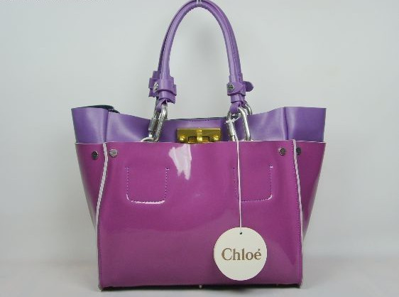 Chloe  クロエ　ハンドバッグ　2836.7　紫