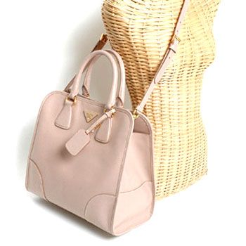 プラダ SAFFIANO LUX レディース2wayトートバッグ カメオ BN2254-NZV-770