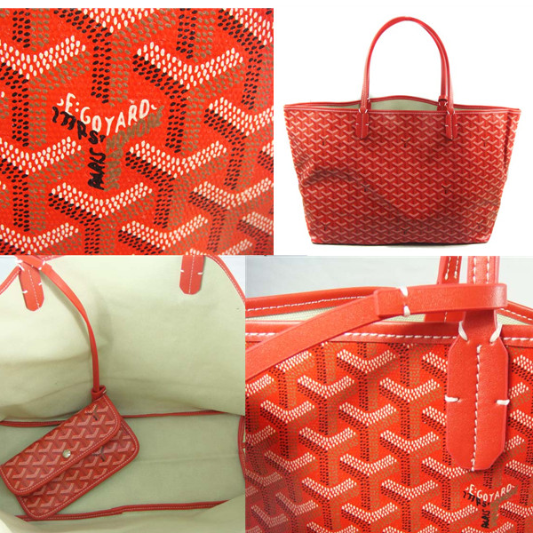 ゴヤールコピーサンルイトートバッグGM大 レッドgoyard-117