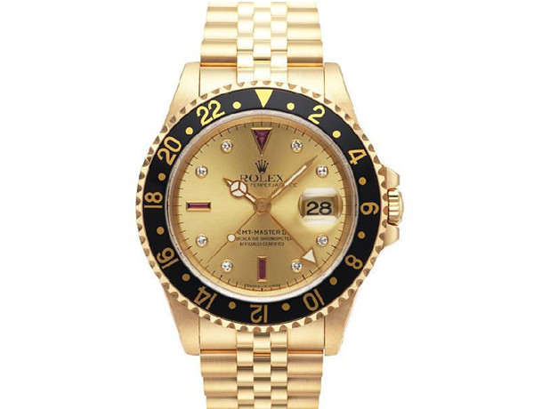 ロレックスコピーブランド 代引き通販口コミGMTマスターII　GMT-MASTER II　腕時計　Ref.16718RG