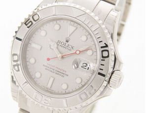 rolexコピー時計通販信用できるRef.16622 ヨットマスター ロレジウム プラチナベゼル シルバー メンズ