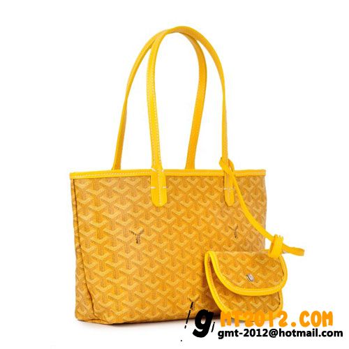 ゴヤール トートバッグ ミニサンルイGM イエロー GOYARD-002