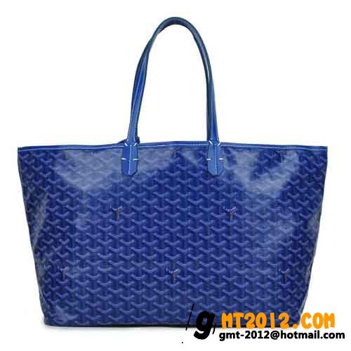 ゴヤール トートバッグ サンルイPM ブルー GOYARD-010