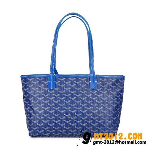 ゴヤール トートバッグ サンルイGM ブルー GOYARD-028