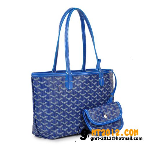 ゴヤール トートバッグ サンルイGM ブルー GOYARD-028