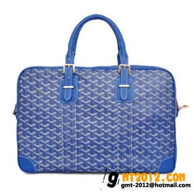 ゴヤール ビジネスバッグ ブリーフケース ブルーGOYARD-071