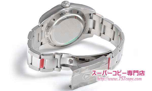 (ROLEX)ロレックスコピー 時計 オイスターパーペチュアル ミルガウス 116400GV