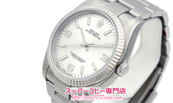 (ROLEX)ロレックスコピー メンズ時計 オイスターパーペチュアル 116034