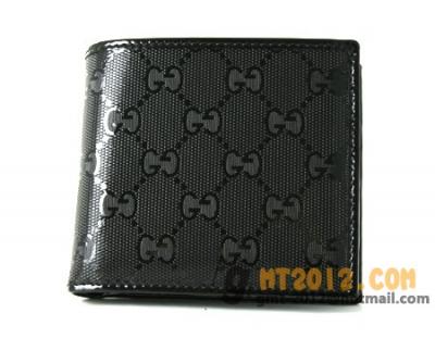 グッチ コピー財布代引き対応安全 インプリメ GG柄 二つ折財布 ブラック224122FU4HR1000