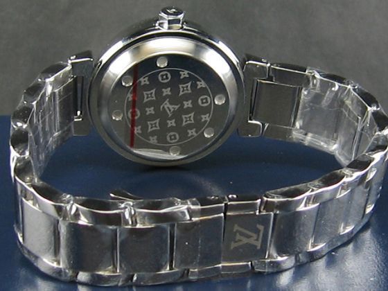 ルイヴィトン   時計自動巻黒文字盤女性用LV-004