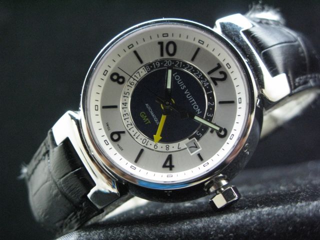 ルイヴィトン  時計 タンブール・GMT LVTG0101