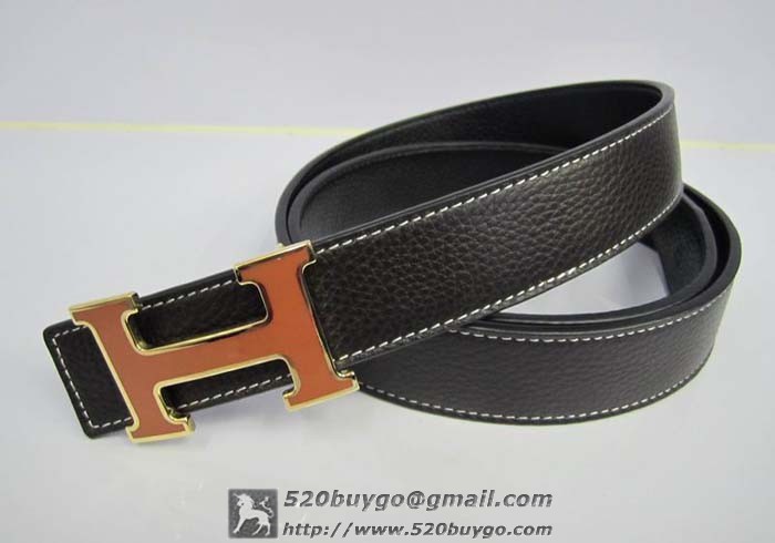 エルメス  レザーベルト リバーシブル belt0097