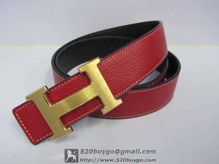 エルメス  レザーベルト リバーシブル belt0090