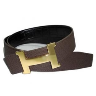 エルメス  レザーベルト リバーシブル belt0057