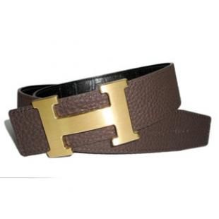 エルメス  レザーベルト リバーシブル belt0052