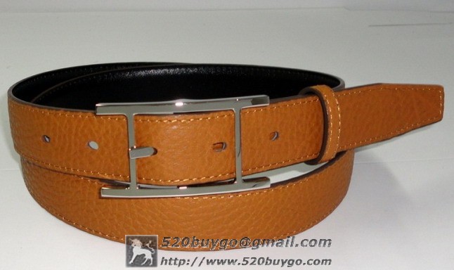 エルメス  レザーベルト リバーシブル belt0041