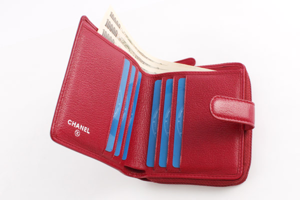 品番：lwcha50137rdシャネル CHANEL ジャケット 二つ折財布 ルージュレ