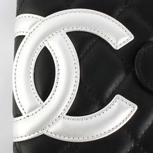 品番：lwcha50080bkslシャネル CHANEL カンボンライン 二つ折財布 ブラッ