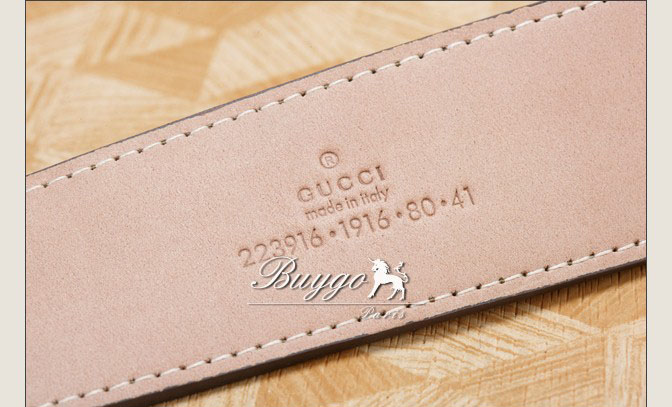 グッチベルト  GUCCI ダブルGバックルインプリメ223916