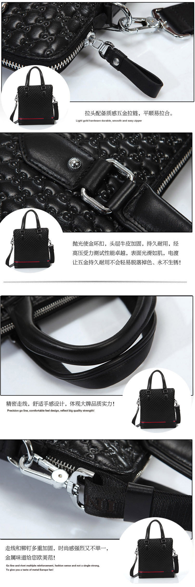  Gucci PVC 115329703 GUCCIグッチ 男性 ハンドバッグ メッセンジャーバッグ ショルダーバッグ ブラック