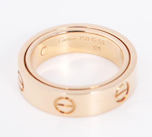 カルティエ Cartier ラブ リング【指輪】 ペンダントトップ ピンクゴールド B4066700