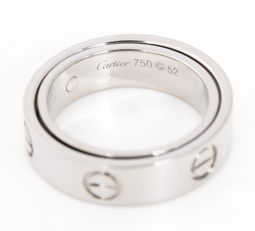 カルティエ Cartier ラブ リング【指輪】 ペンダントトップ ホワイトゴールド B4066500