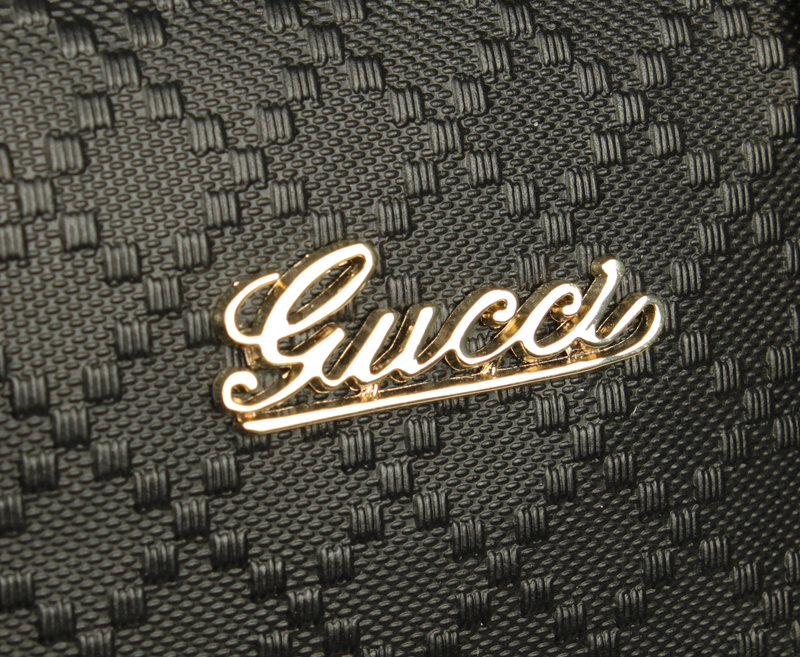  Gucciフルレザー ブラック 300331 GUCCIグッチ 男性 ハンドバッグ メッセンジャーバッグ