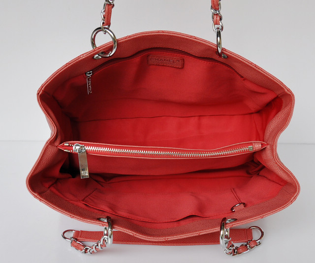  女性 ハンドバッグ 赤い CHANELシャネル シャネルボール紋 ECS009185