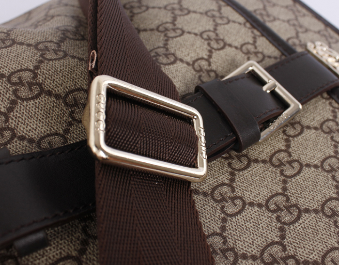  Gucci PVC GUCCIグッチ 298036 男性 ショルダーバッグ ブラウン
