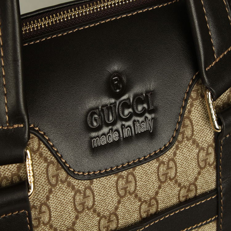  GUCCIグッチ 男性 ハンドバッグ メッセンジャーバッグ ブラウン Gucci PVC 298186PVC