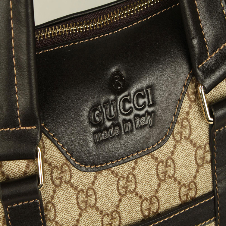  Gucci PVC 298187PVC GUCCIグッチ ブラウン 男性 ハンドバッグ メッセンジャーバッグ