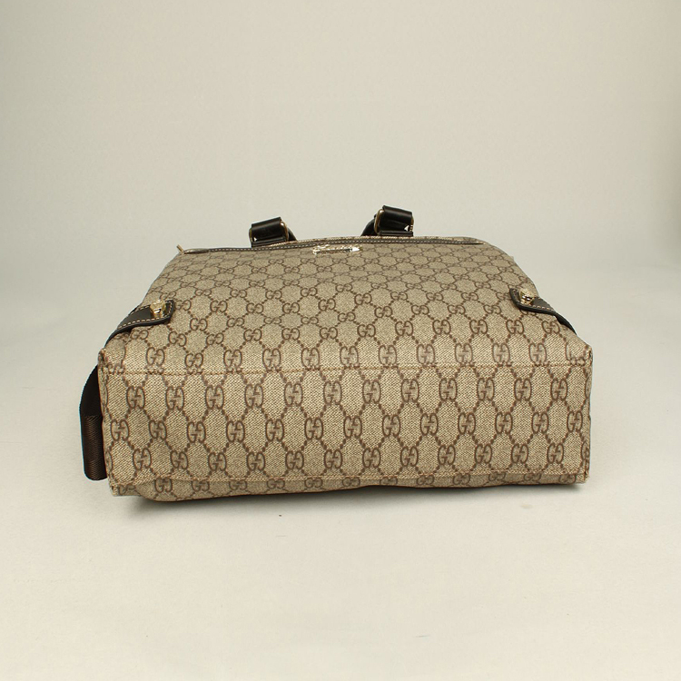 <b> GUCCIグッチ 男性 ハンドバッグ メッセンジャーバッグ 298190PVC Gucci PVC ブラウン</b>