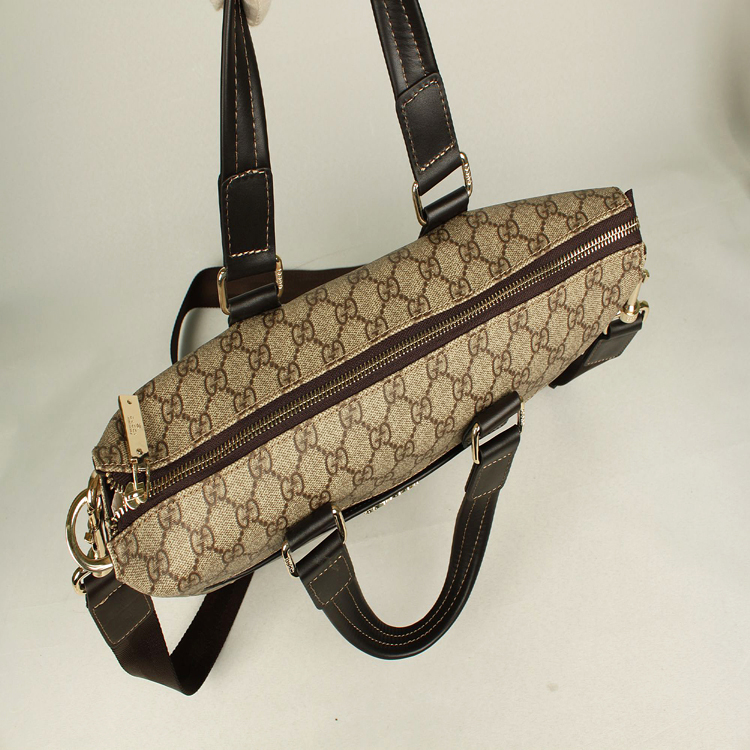 <b> GUCCIグッチ 男性 ハンドバッグ メッセンジャーバッグ 298190PVC Gucci PVC ブラウン</b>