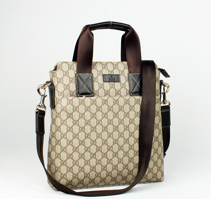  男性 ハンドバッグ メッセンジャーバッグ GUCCIグッチ Gucci PVC 298502PVC ブラウン
